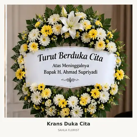 Krans Bunga Duka Tenggilis Mejoyo